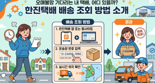 제주특별자치도 제주시 한진택배 실시간 배송조회 및 터미널 안내